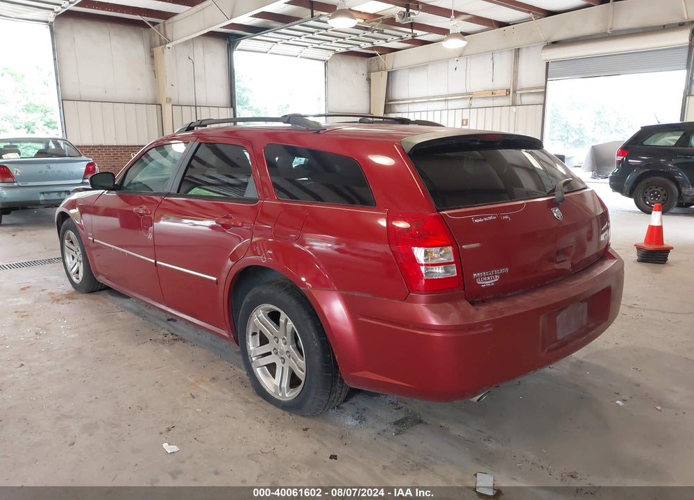 2005 DODGE MAGNUM RT VIN: 2D8GV58245H596186