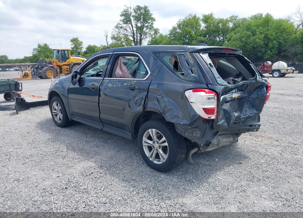 2017 CHEVROLET EQUINOX LS VIN: 2GNALBEK3H1555274
