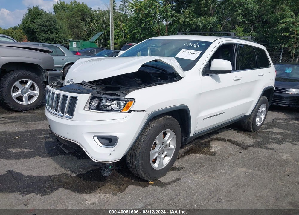 2016 JEEP GRAND CHEROKEE LAREDO VIN: 1C4RJFAG3GC451306