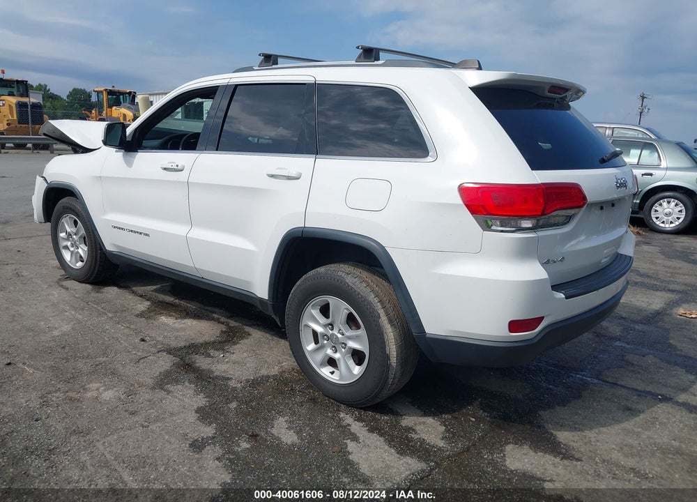 2016 JEEP GRAND CHEROKEE LAREDO VIN: 1C4RJFAG3GC451306