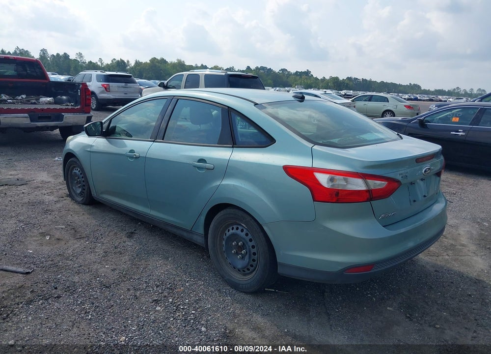 2012 FORD FOCUS SE VIN: 1FAHP3F23CL352880