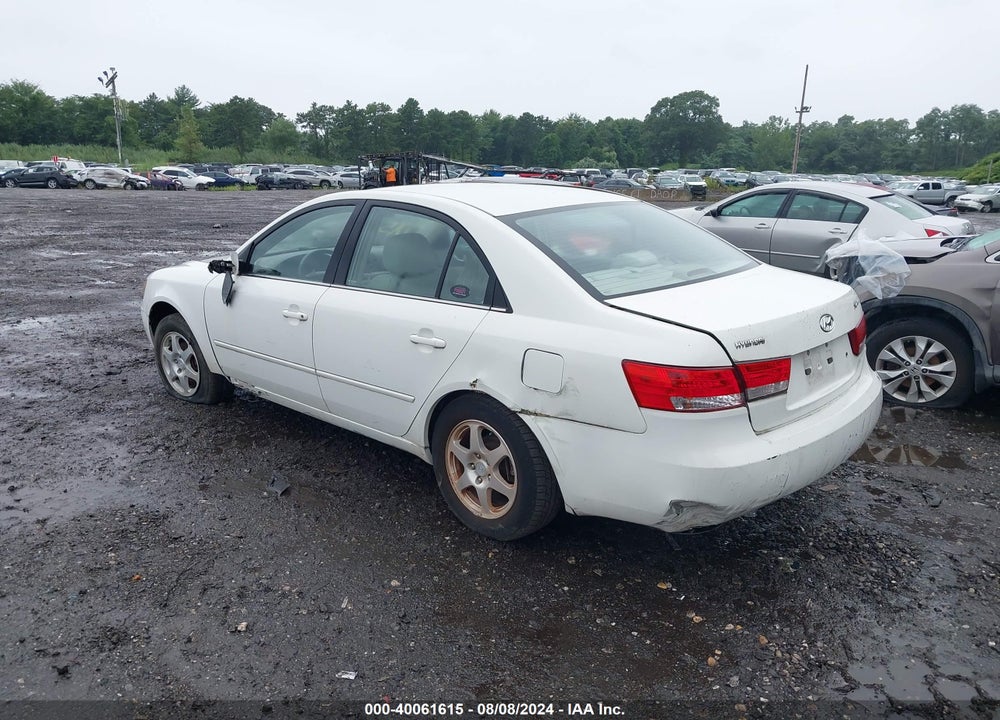 2006 HYUNDAI SONATA GLS VIN: 5NPEU46C16H173508