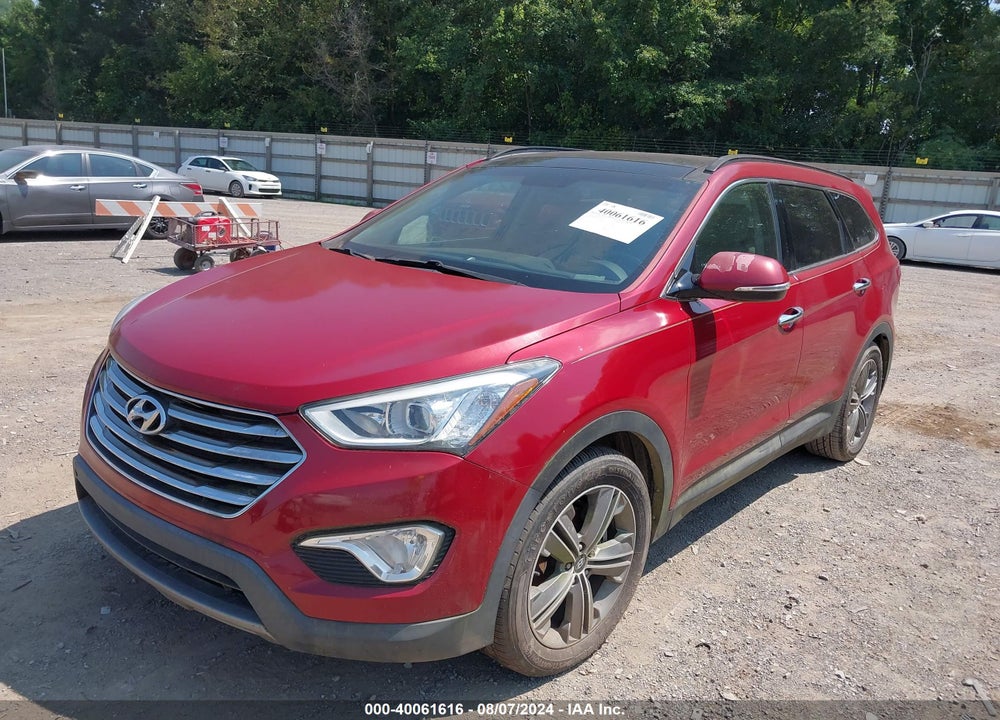 2013 HYUNDAI SANTA FE LIMITED VIN: KM8SR4HF6DU006992