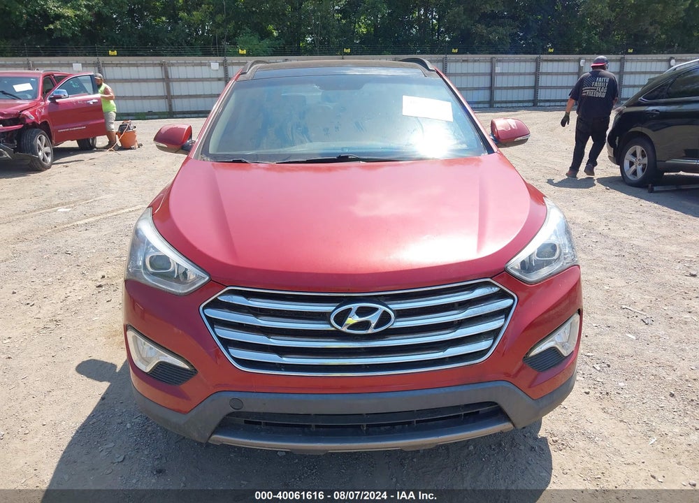 2013 HYUNDAI SANTA FE LIMITED VIN: KM8SR4HF6DU006992