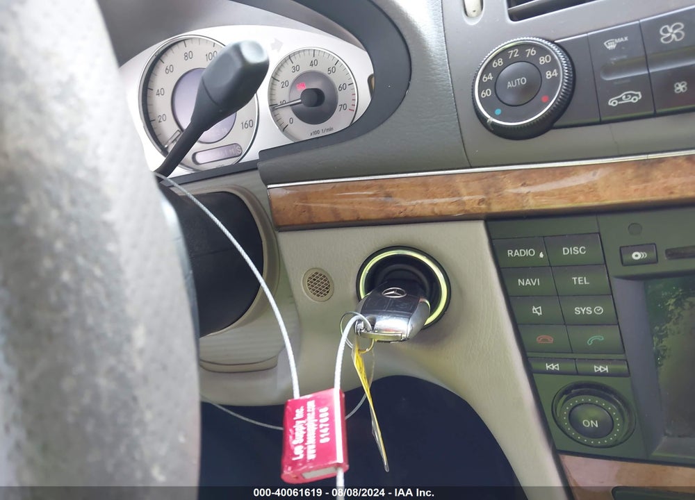 2009 MERCEDES-BENZ E 350 VIN: WDBUF56X49B427604