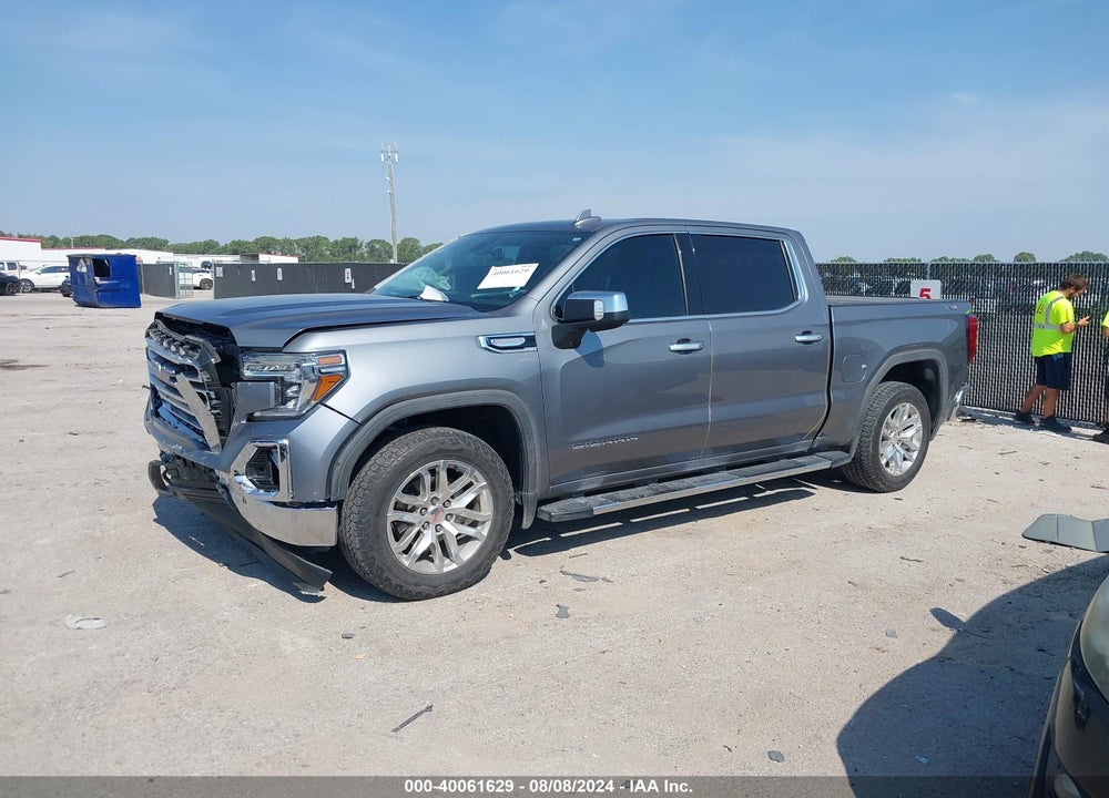 2020 GMC SIERRA 1500 4WD SHORT BOX SLT VIN: 3GTU9DEDXLG301059
