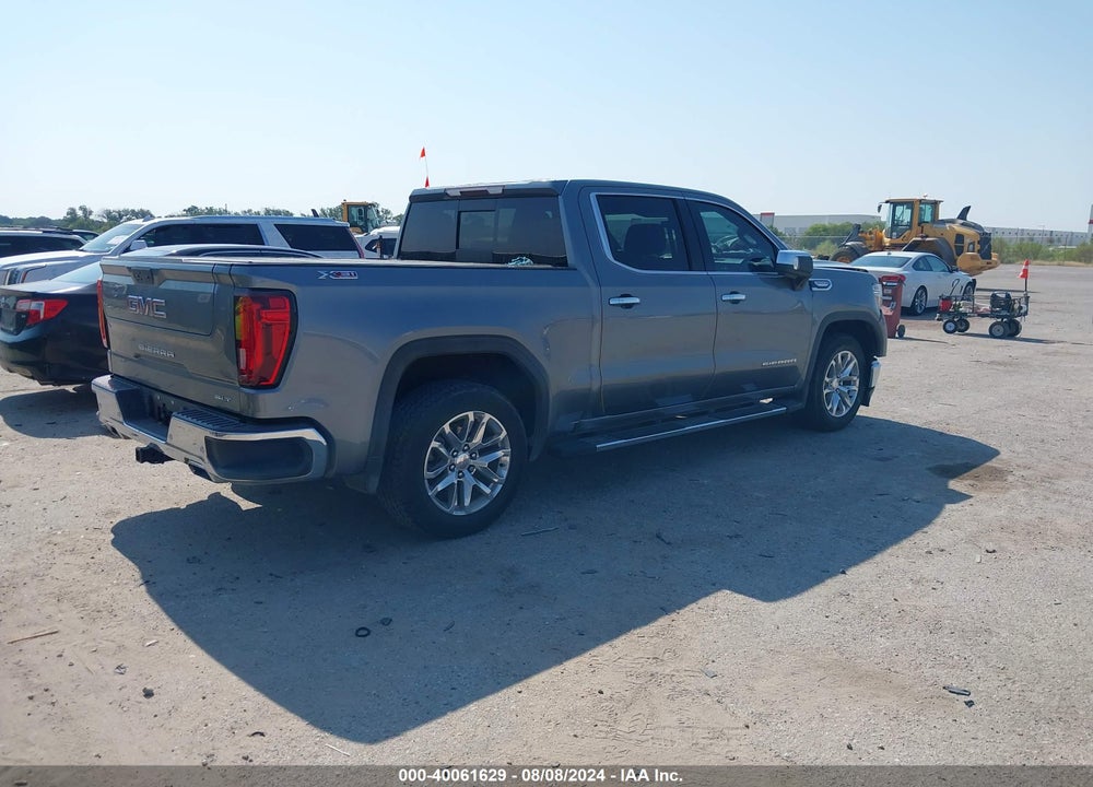 2020 GMC SIERRA 1500 4WD SHORT BOX SLT VIN: 3GTU9DEDXLG301059