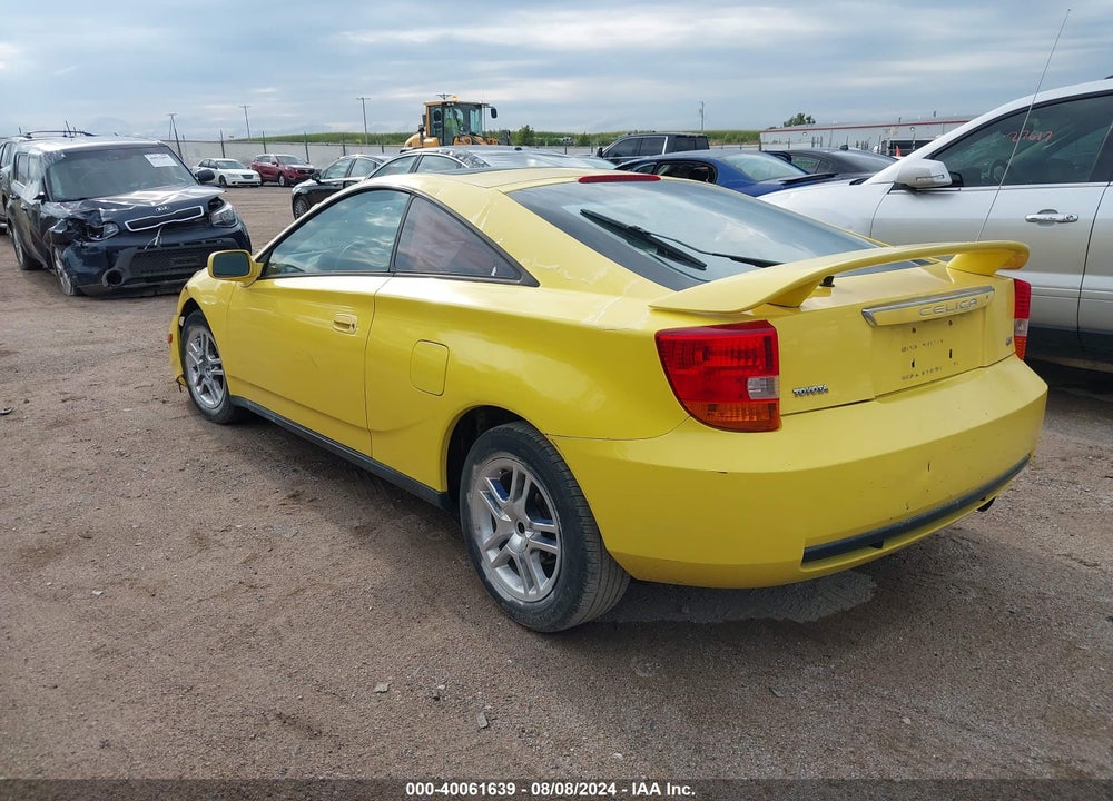2003 TOYOTA CELICA GT VIN: JTDDR32T530157074