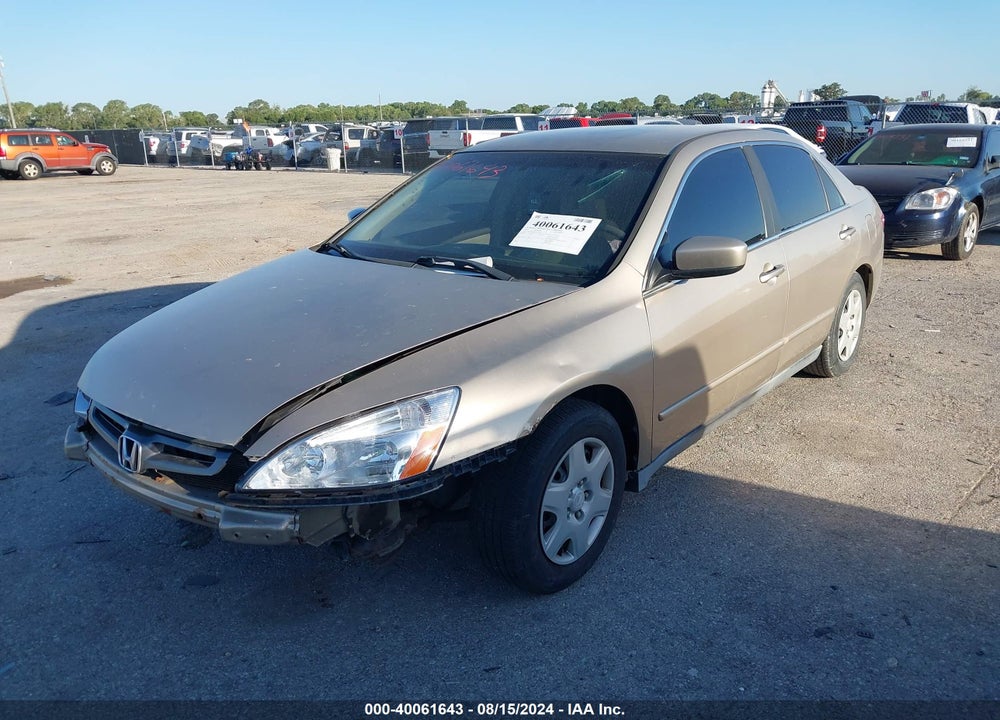 2005 HONDA ACCORD 2.4 LX VIN: 1HGCM56485A055890