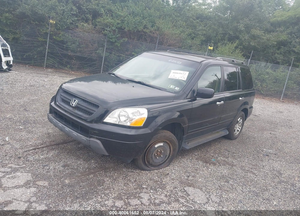 2004 HONDA PILOT EX-L VIN: 2HKYF18504H622193