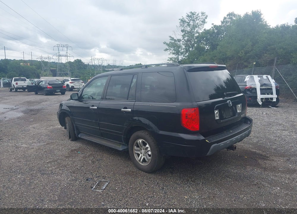 2004 HONDA PILOT EX-L VIN: 2HKYF18504H622193