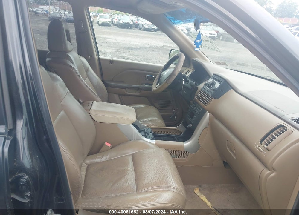 2004 HONDA PILOT EX-L VIN: 2HKYF18504H622193