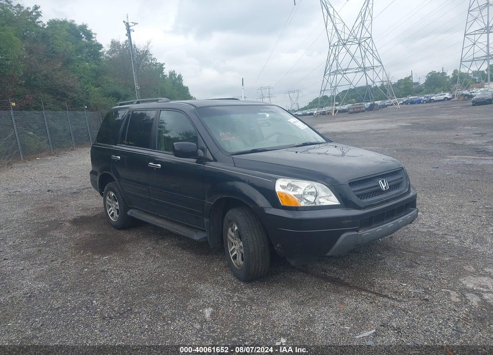 2004 HONDA PILOT EX-L VIN: 2HKYF18504H622193