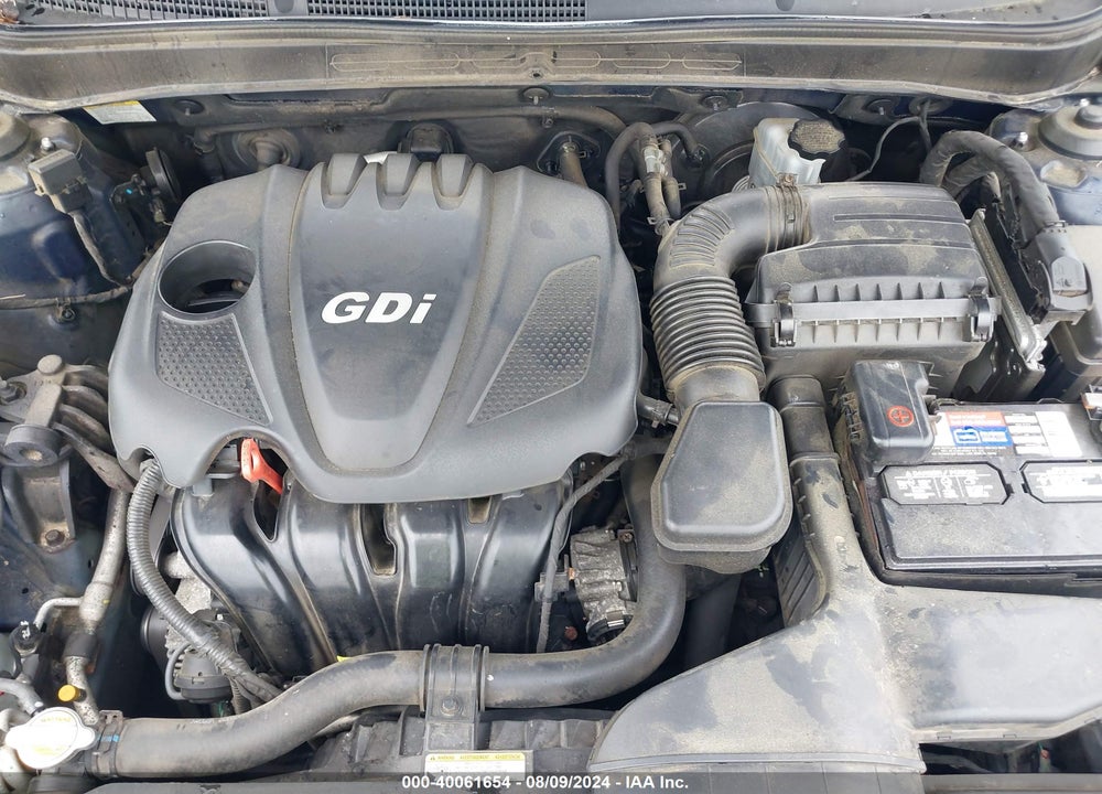 2013 HYUNDAI SONATA GLS VIN: 5NPEB4ACXDH538469