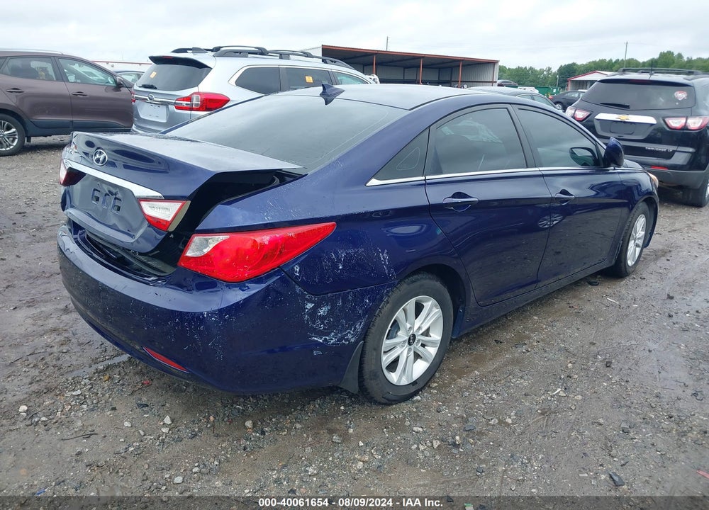 2013 HYUNDAI SONATA GLS VIN: 5NPEB4ACXDH538469