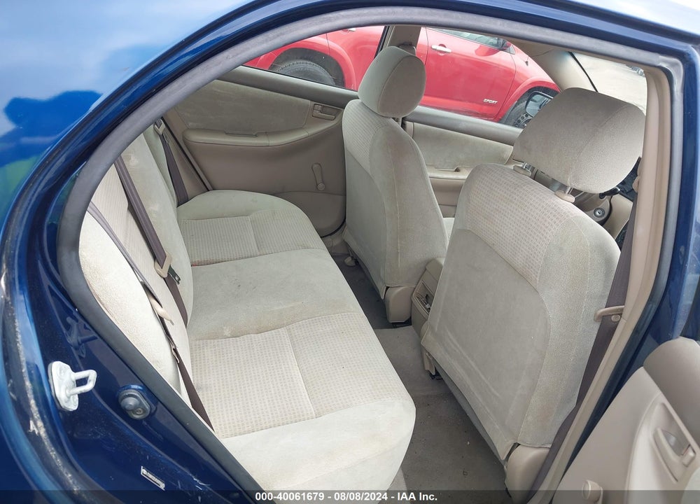 2005 TOYOTA COROLLA VIN: JTDBR32EX50055040