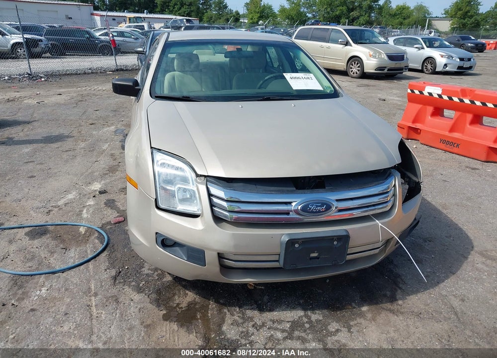 2007 FORD FUSION VIN: 3FAHP06Z37R235898