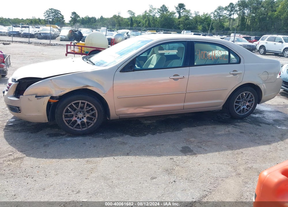 2007 FORD FUSION VIN: 3FAHP06Z37R235898
