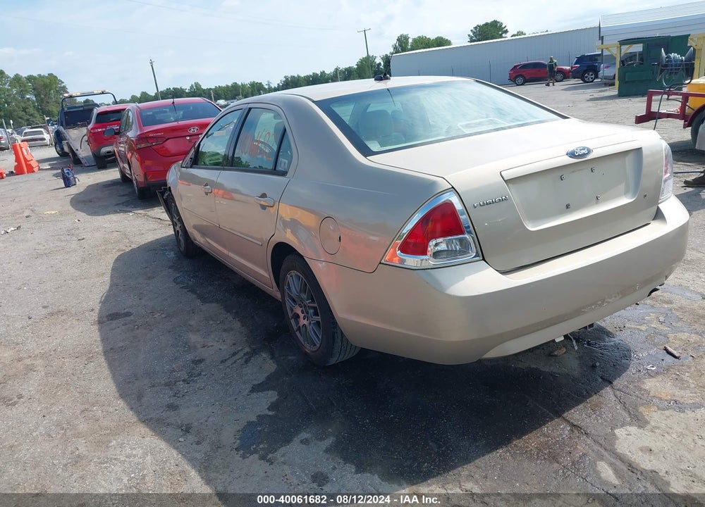 2007 FORD FUSION VIN: 3FAHP06Z37R235898