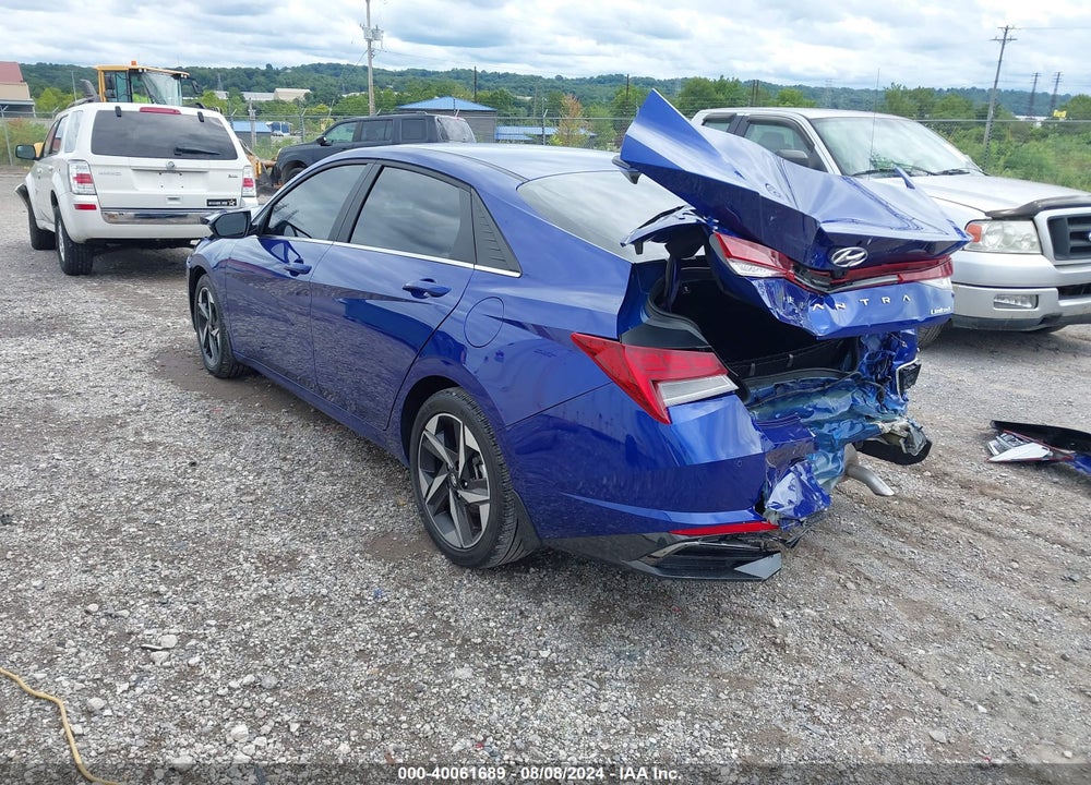 2023 HYUNDAI ELANTRA LIMITED VIN: KMHLP4AG9PU429342