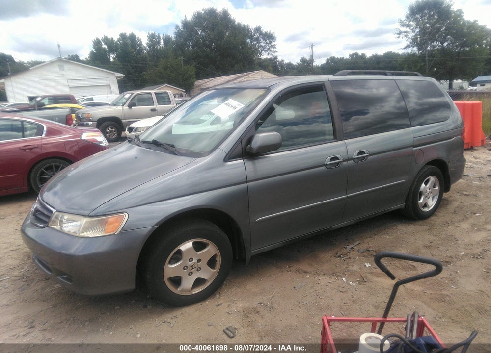 2001 HONDA ODYSSEY EX VIN: 2HKRL18671H598556