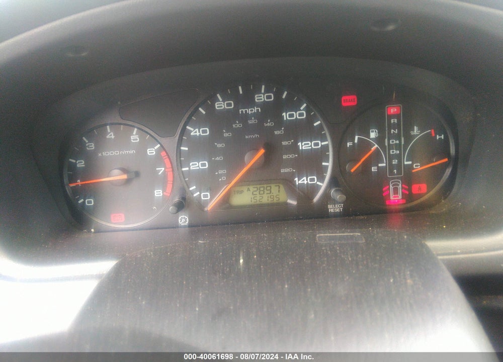 2001 HONDA ODYSSEY EX VIN: 2HKRL18671H598556