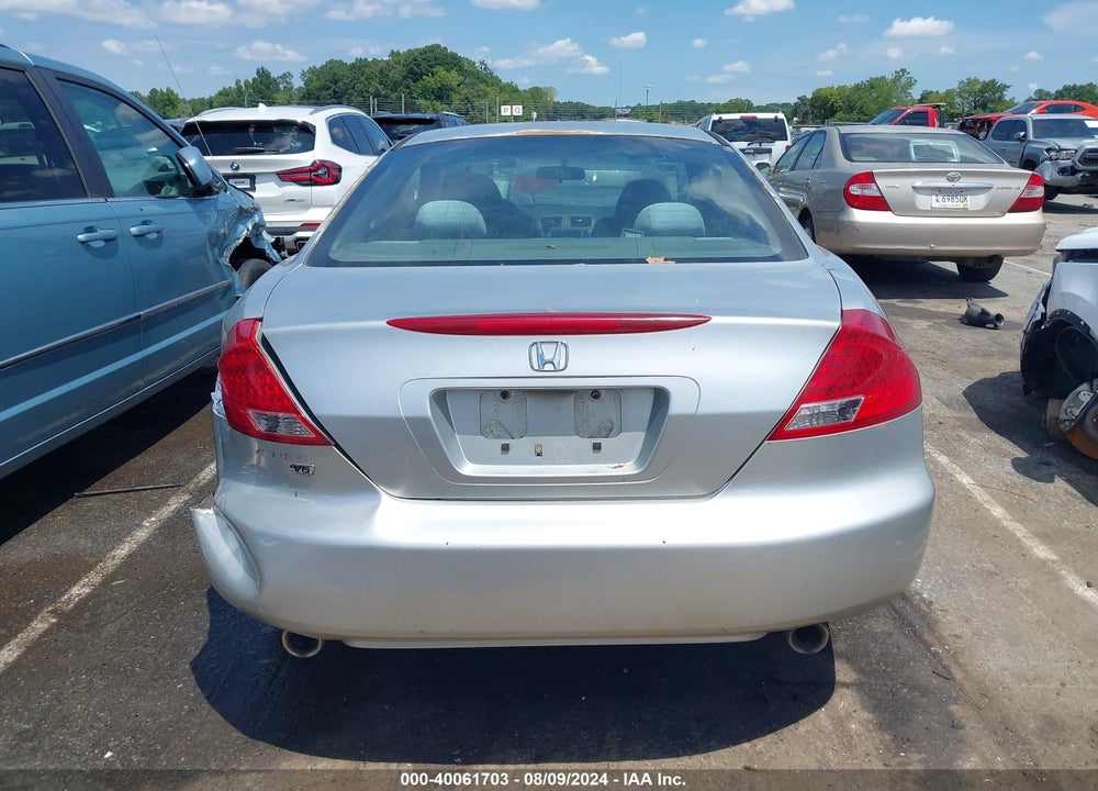 2006 HONDA ACCORD 3.0 LX VIN: 1HGCM82296A012103