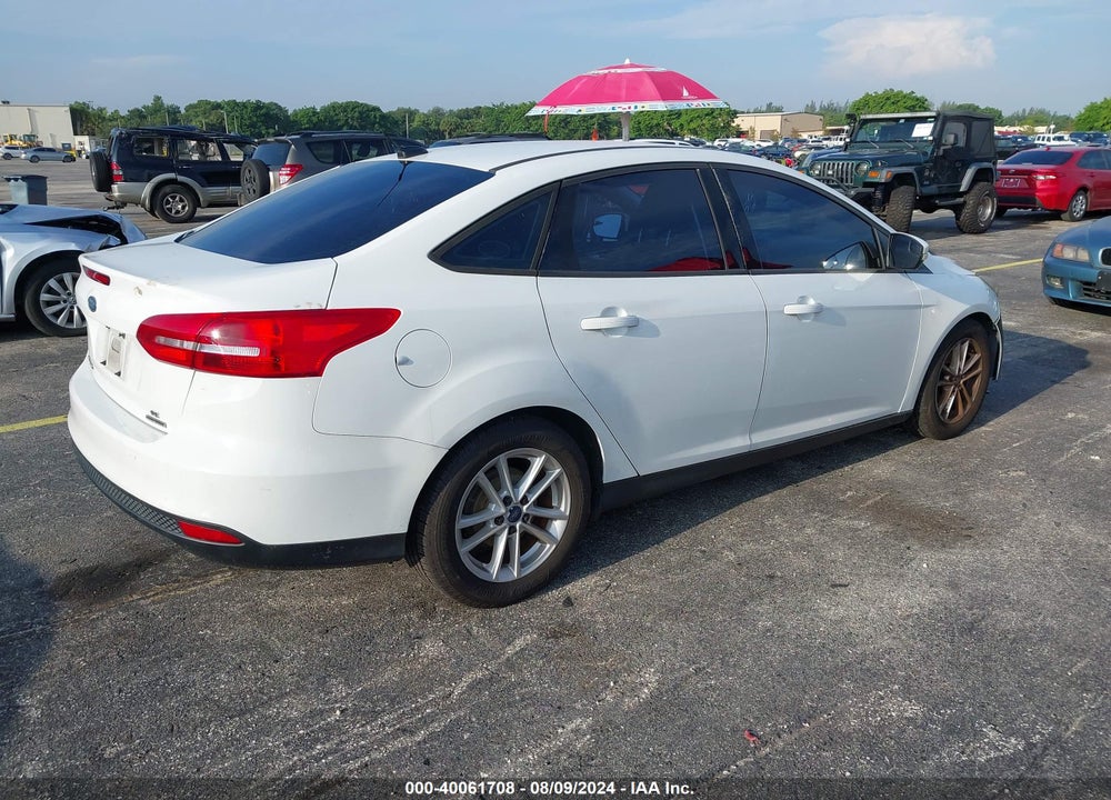 2016 FORD FOCUS SE VIN: 1FADP3F2XGL292620