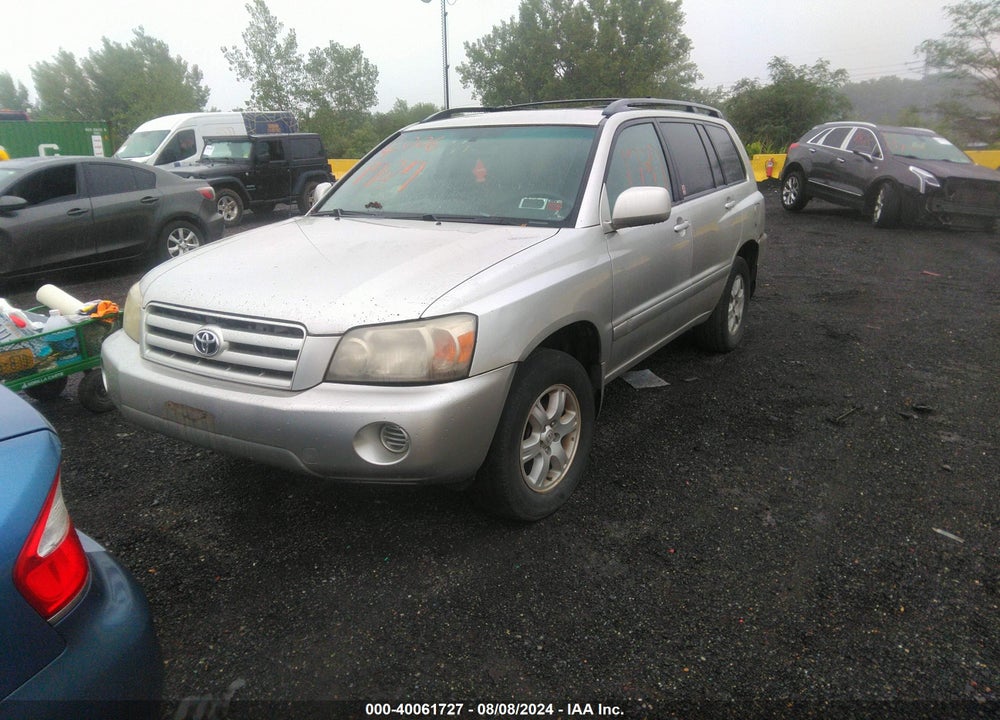 2005 TOYOTA HIGHLANDER VIN: JTEHD21A650037244