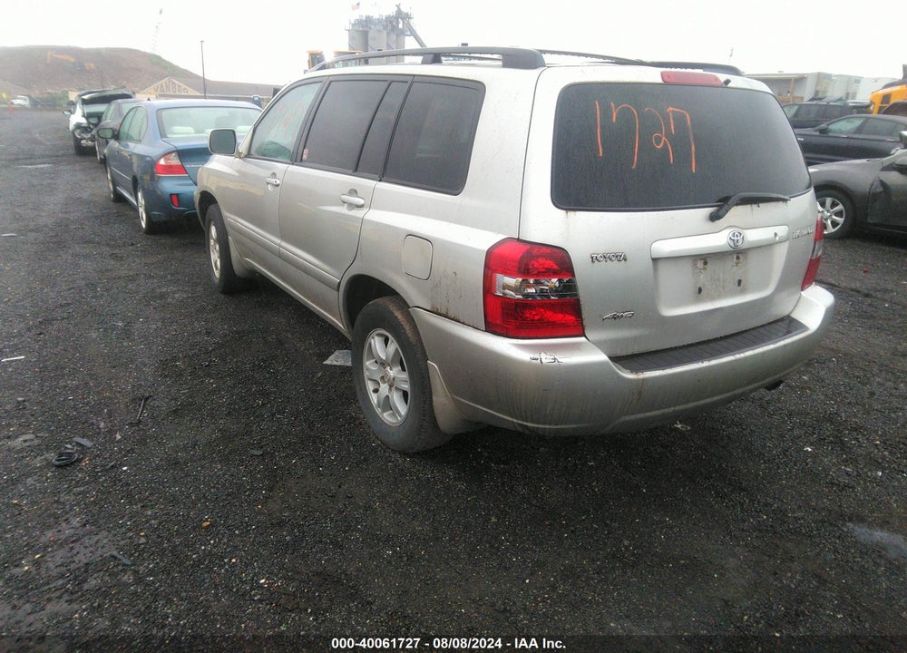 2005 TOYOTA HIGHLANDER VIN: JTEHD21A650037244