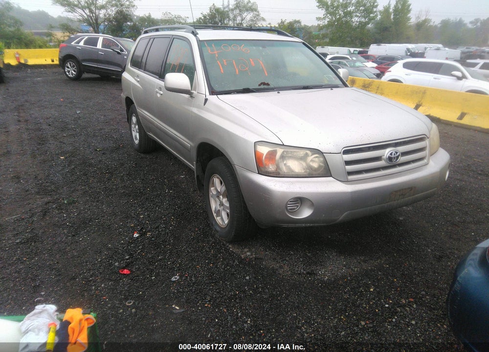 2005 TOYOTA HIGHLANDER VIN: JTEHD21A650037244