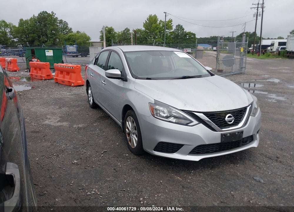 2018 NISSAN SENTRA SV VIN: 3N1AB7AP3JY261507