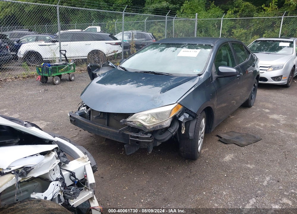 2014 TOYOTA COROLLA LE VIN: 2T1BURHE6EC049623