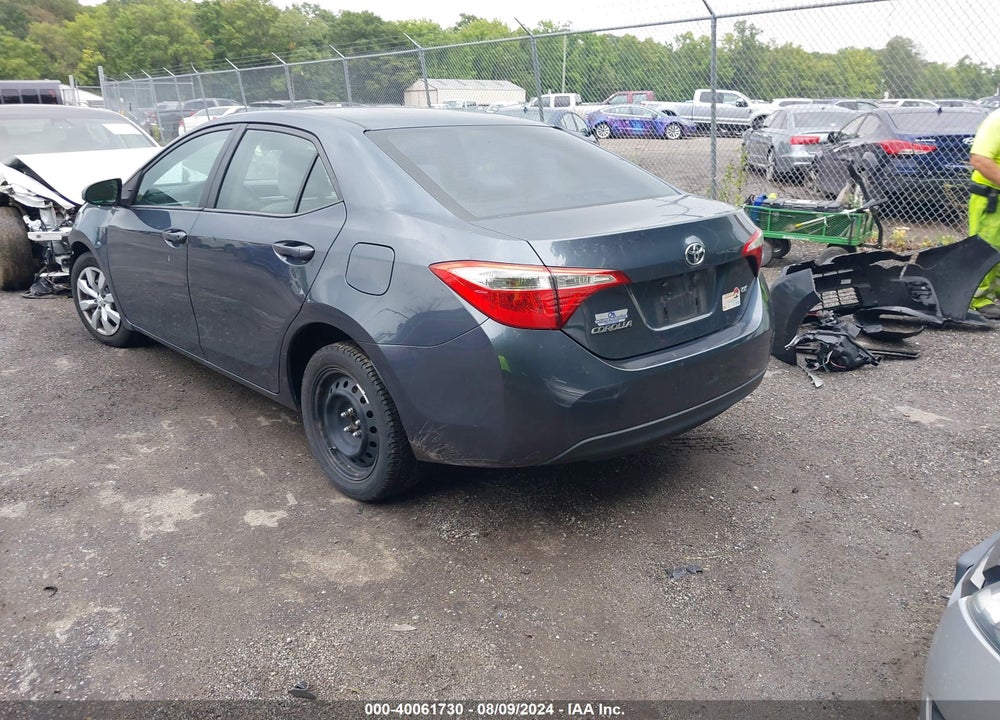 2014 TOYOTA COROLLA LE VIN: 2T1BURHE6EC049623