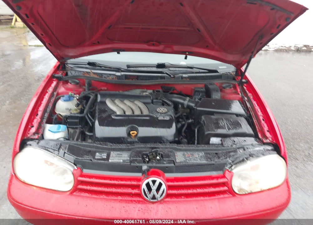 2003 VOLKSWAGEN GOLF GLS 2.0L VIN: 9BWGK61J634042288