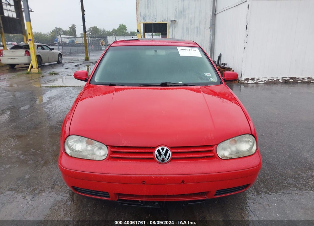 2003 VOLKSWAGEN GOLF GLS 2.0L VIN: 9BWGK61J634042288
