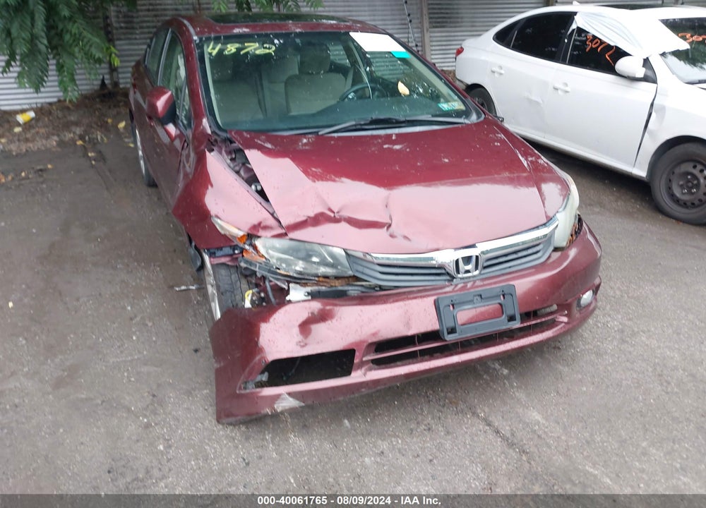 2012 HONDA CIVIC EX VIN: 2HGFB2F88CH514872