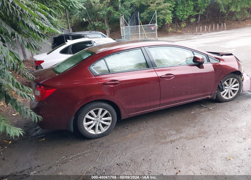 2012 HONDA CIVIC EX VIN: 2HGFB2F88CH514872