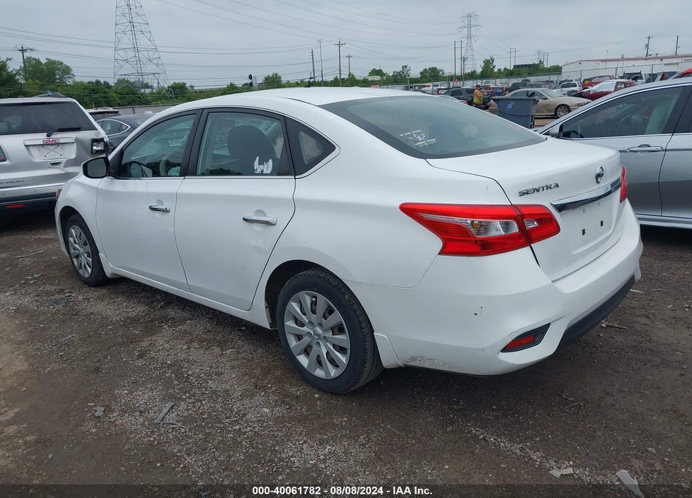 2019 NISSAN SENTRA S VIN: 3N1AB7AP0KY250627