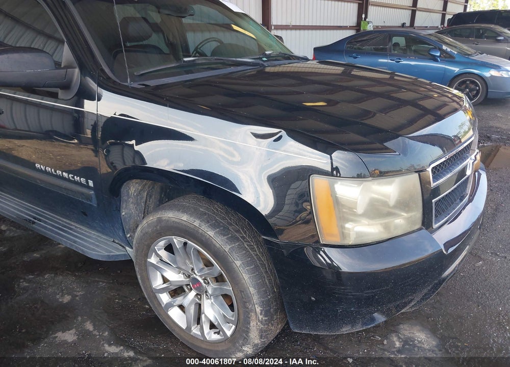 2007 CHEVROLET AVALANCHE 1500 LT VIN: 3GNEC12077G272736
