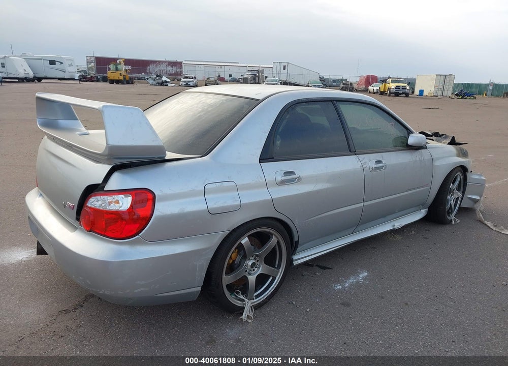 2004 SUBARU IMPREZA WRX STI VIN: JF1GD70674L510310