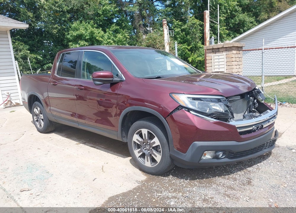 2017 HONDA RIDGELINE RTL-T VIN: 5FPYK3F63HB025019