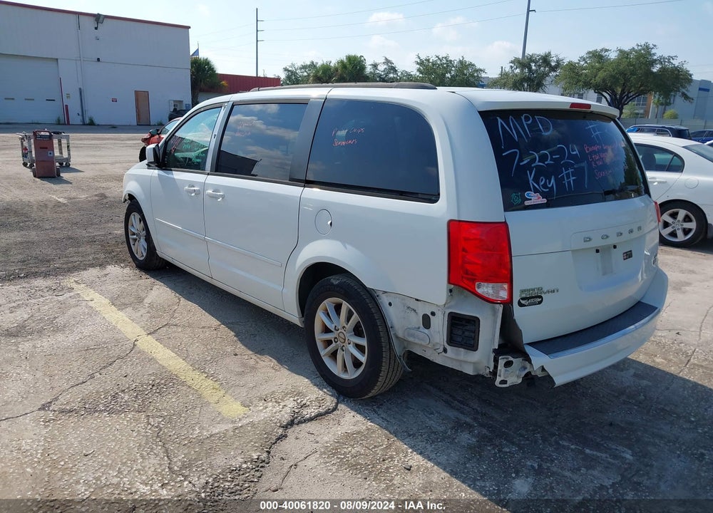 2014 DODGE GRAND CARAVAN SXT VIN: 2C4RDGCG3ER390389