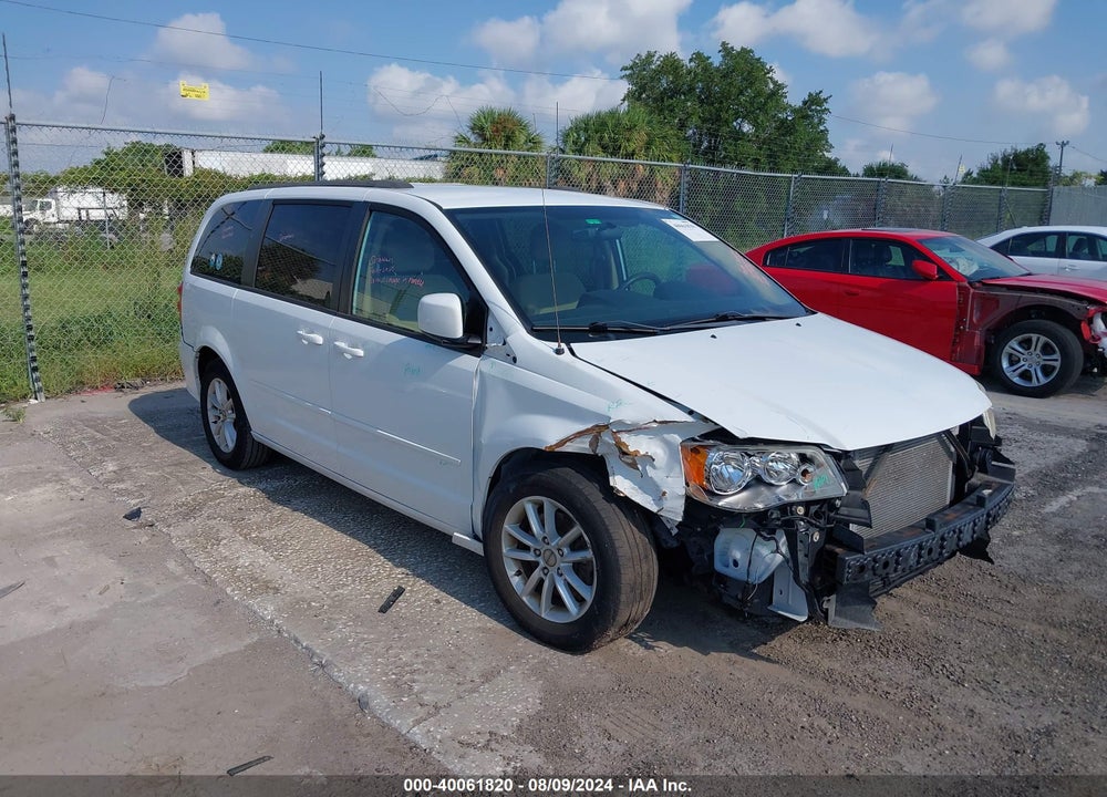 2014 DODGE GRAND CARAVAN SXT VIN: 2C4RDGCG3ER390389