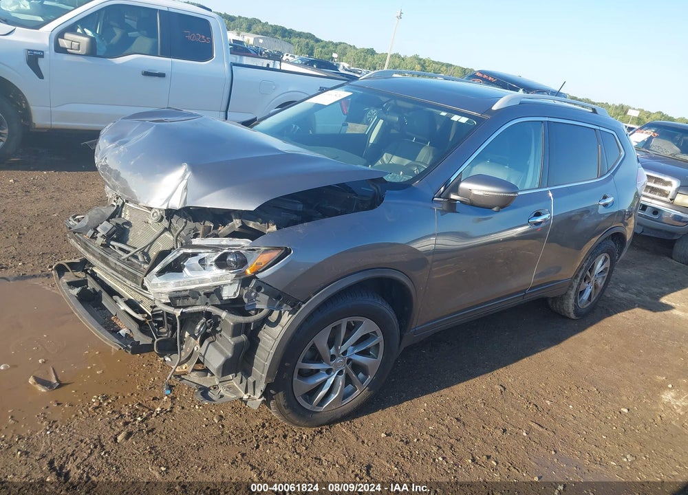 2014 NISSAN ROGUE SL VIN: 5N1AT2MV8EC796592