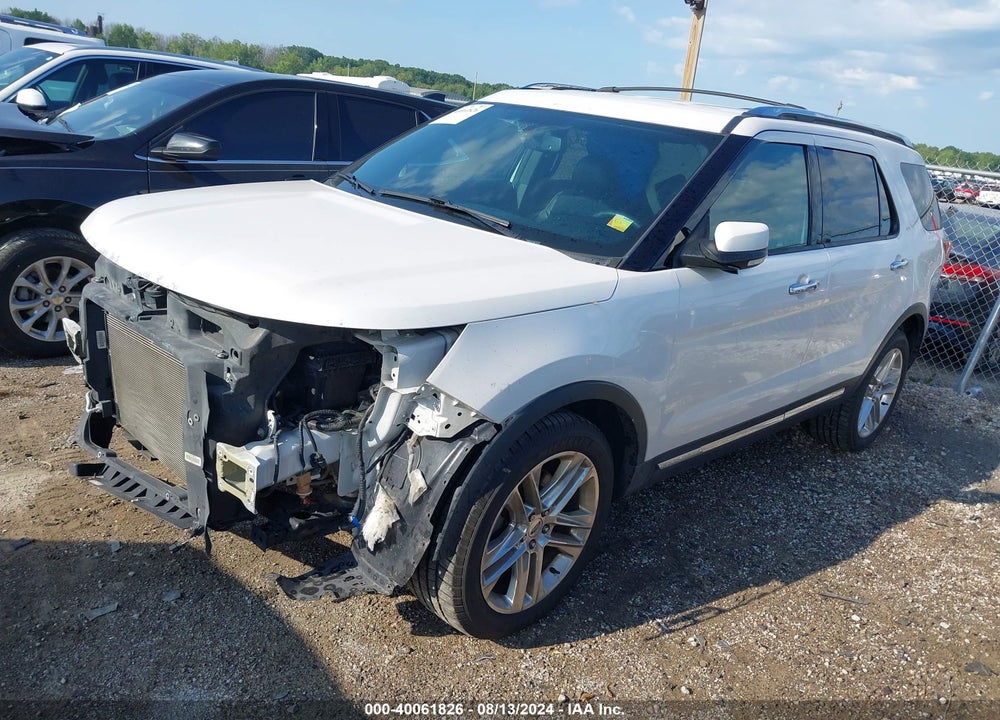 2017 FORD EXPLORER LIMITED VIN: 1FM5K8F85HGC84140
