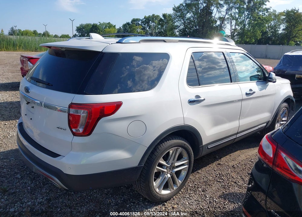 2017 FORD EXPLORER LIMITED VIN: 1FM5K8F85HGC84140