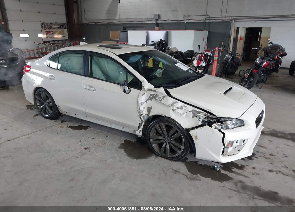 2016 SUBARU WRX PREMIUM VIN: JF1VA1E65G8807511