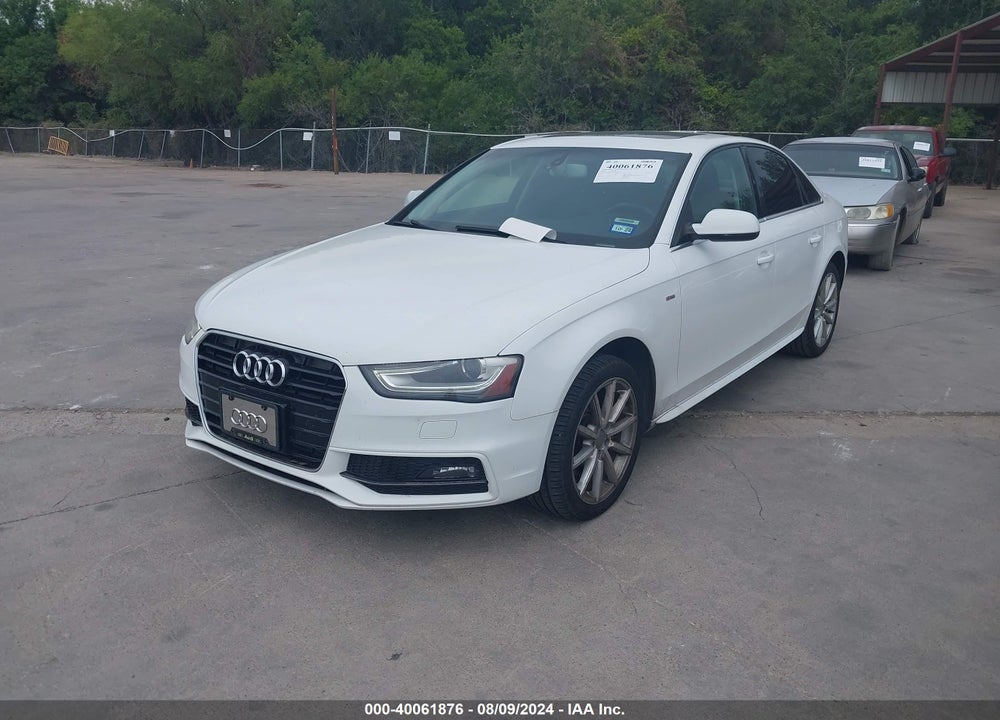 2016 AUDI A4 2.0T PREMIUM VIN: WAUAFAFL6GN016756
