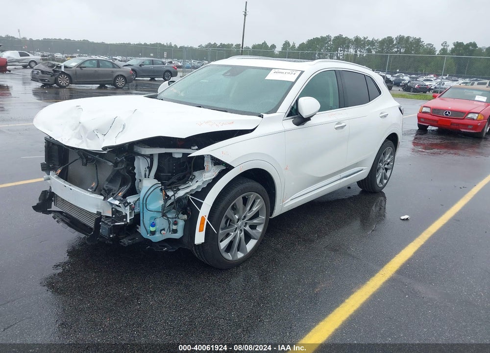 2022 BUICK ENVISION FWD AVENIR VIN: LRBFZRR43ND066258